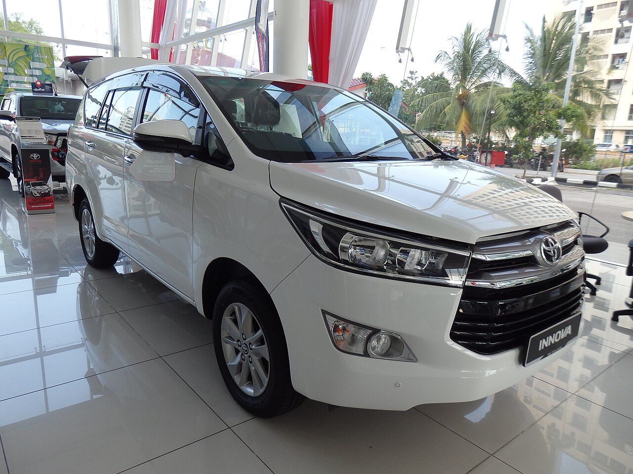 Toyota Innova style MPV exterior reference for private transfer